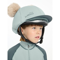 Dubbele pomponmuts Mini LeMieux Alpine Bruin Dubbele pomponmuts Mini LeMieux Alpine Bruin
