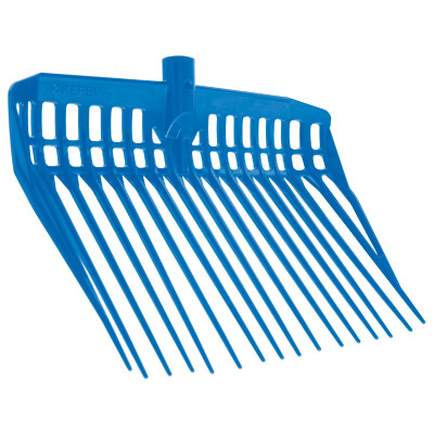 Kopstuk met spaanders EcoFork Kerbl Blauw