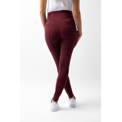 Broek met volledige grip voor alle seizoenen Horze Mira Bordeaux bruin