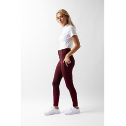 Broek met volledige grip voor alle seizoenen Horze Mira Bordeaux bruin