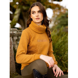 Sweatshirt met opstaande kraag LeMieux Adele Gember Bruin Sweatshirt met opstaande kraag LeMieux Adele Gember Bruin