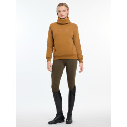 Sweatshirt met opstaande kraag LeMieux Adele Gember Bruin Sweatshirt met opstaande kraag LeMieux Adele Gember Bruin