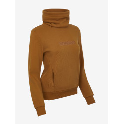 Sweatshirt met opstaande kraag LeMieux Adele Gember Bruin Sweatshirt met opstaande kraag LeMieux Adele Gember Bruin