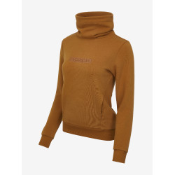 Sweatshirt met opstaande kraag LeMieux Adele Gember Bruin Sweatshirt met opstaande kraag LeMieux Adele Gember Bruin