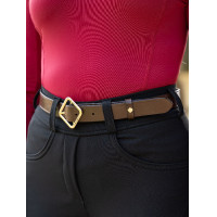 Leren riem LeMieux Cleo Bruin