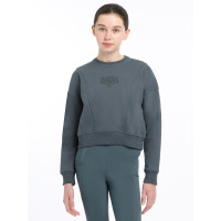 Sweatshirt LeMieux Clea Young Rider Petrol Blauw Sweatshirt LeMieux Clea Young Rider Petrol Blauw