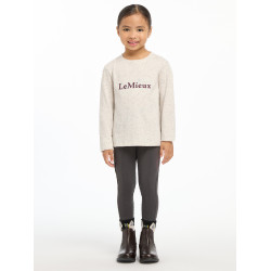 Langarmshirt Mini LeMieux Jessie Ecru / nep Wit
