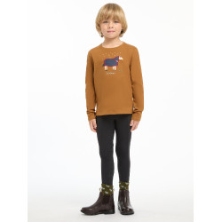 Langarmshirt Mini LeMieux Jessie Gember Bruin