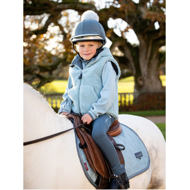 Mouwloos vest Mini LeMieux Elsie Petrol Blauw Mouwloos vest Mini LeMieux Elsie Petrol Blauw