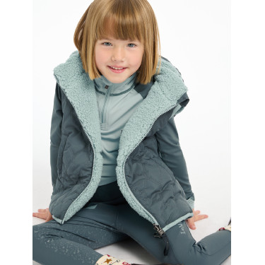Mouwloos vest Mini LeMieux Elsie Petrol Blauw Mouwloos vest Mini LeMieux Elsie Petrol Blauw