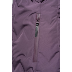 Dames donsjas Flags & Cup waterdicht Napasoq Pruim Violet