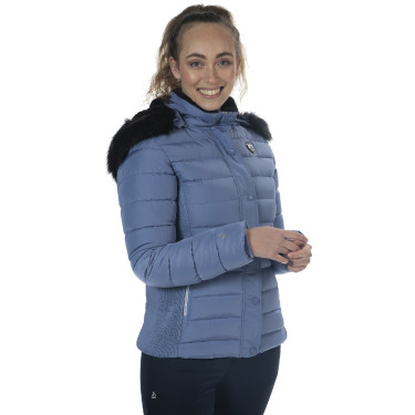 Parka Flags & Cup Kinder Kemi Denim Blauw