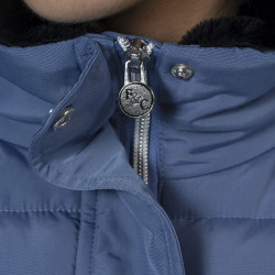 Parka Flags & Cup Kinder Kemi Denim Blauw