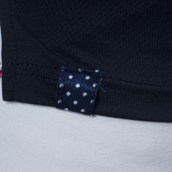 Polo Vlaggen & Beker Clorinda kind korte mouwen Marine Marineblauw