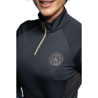 Polo techniek Flags & Cup ademend dames Isorteq Zwart Polo techniek Flags & Cup ademend dames Isorteq Zwart