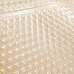 Klassieke S-gel NS-S Acavallo schokdemper van volledig wol Transparant / natuurlijk