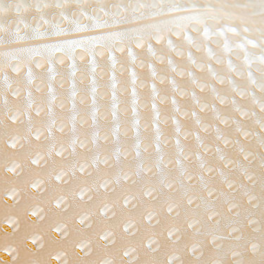 Klassieke S-gel NS-S Acavallo schokdemper van volledig wol Transparant / natuurlijk