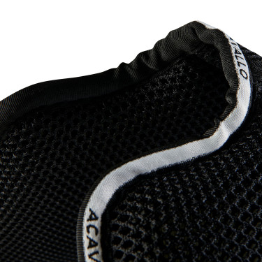 Schokbreker MF DS SW-3DS met platte 3D-spacer Acavallo Zwart