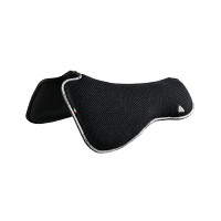 MF DS SW-3DS schokdemper met 3D-spacer en platte microfleece Acavallo Zwart