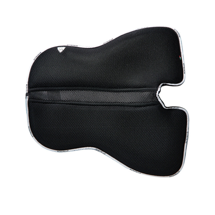MF DS SW-3DS schokdemper met 3D-spacer en platte microfleece Acavallo MF DS SW-3DS schokdemper met 3D-spacer en platte microfleece Acavallo