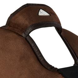 Piuma-FS WFS-FS schokdemper met suède zakken en voorste verhoger Acavallo Bruin / bruin