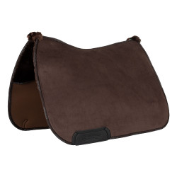 Zadeldek DS CW-3DS louvre gevormd met binnenkant van imitatieschapenvacht Acavallo