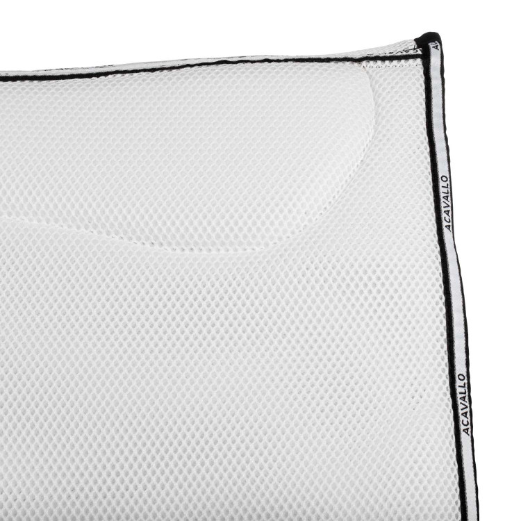 Zadelonderlegger JS CW-3DS van traagschuim 3D spacer Acavallo Zadelonderlegger JS CW-3DS van traagschuim 3D spacer Acavallo