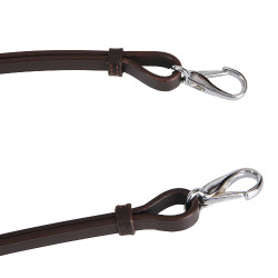 Eenvoudige borsttuig met elastische band Acavallo Donkerbruin