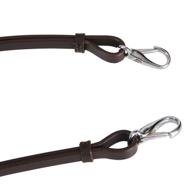 Eenvoudige borsttuig met elastische band Acavallo Donkerbruin