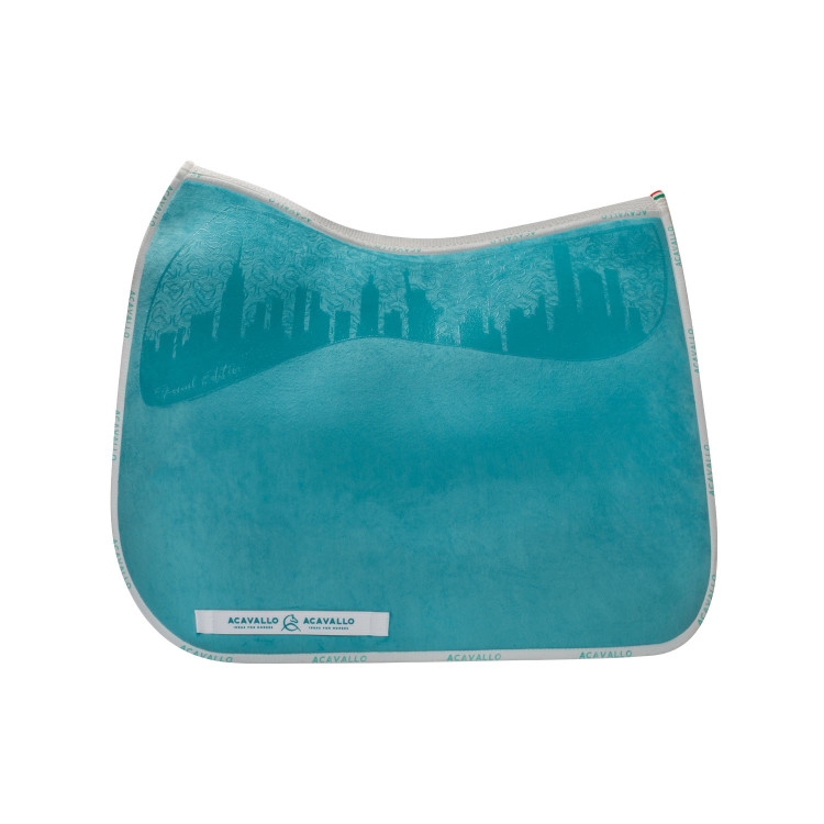 Zadeldoek speciale editie DS CW-3DS louvre & bamboe met siliconen grip Acavallo Zadeldoek speciale editie DS CW-3DS louvre & bamboe met siliconen grip Acavallo