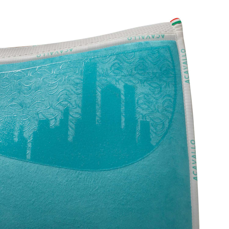 Zadeldoek speciale editie DS CW-3DS louvre & bamboe met siliconen grip Acavallo Zadeldoek speciale editie DS CW-3DS louvre & bamboe met siliconen grip Acavallo