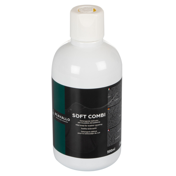 Zachte leerreiniger zeep 500 ml Acavallo