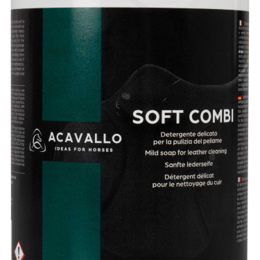 Zachte leerreiniger zeep 500 ml Acavallo Zachte leerreiniger zeep 500 ml Acavallo