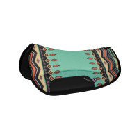 Tapis de selle TTech Barrel nouveau design Burioni Vert indi