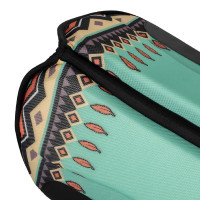 Zadeldek TTech Barrel nieuw design Burioni Groen indisch Multicolor