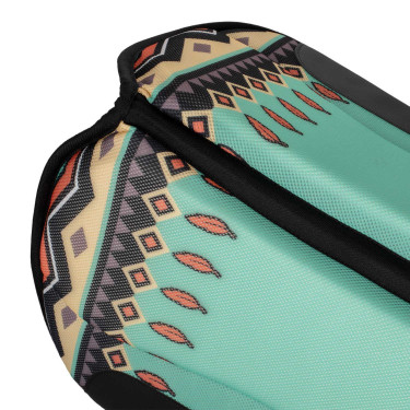 Zadeldek TTech Barrel nieuw design Burioni Groen indisch Multicolor