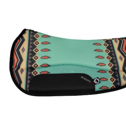 Zadeldek TTech Barrel nieuw design Burioni Groen indisch Multicolor