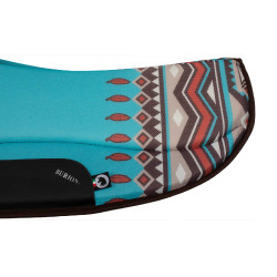 Zadeldek TTech Barrel nieuw design Burioni Licht indigo blauw Zadeldek TTech Barrel nieuw design Burioni Licht indigo blauw