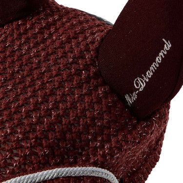 Vliegenmuts van katoen met Cordura-stof en glitters Equestro Vliegenmuts van katoen met Cordura-stof en glitters Equestro