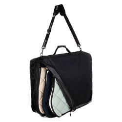 Tas voor zadeldek met logo Equestro Zwart