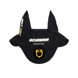 Orenbeschermers Scuderia Equestro van technische stof met klittenbandsluiting