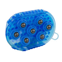 Magnetische massageborstel Koningsblauw