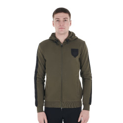 Herenhoodie met fleecevoering Equestro
