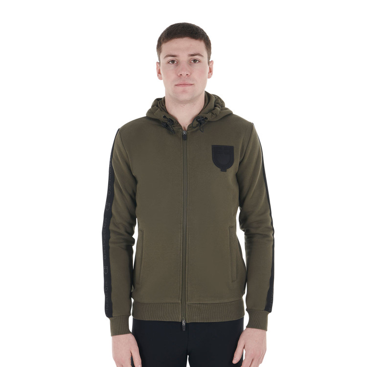 Herenhoodie met fleecevoering Equestro