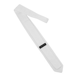 Stropdas voor heren met Equestro-logo Wit