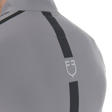 Trainingspolo met lange mouwen voor heren, slim fit Equestro Trainingspolo met lange mouwen voor heren, slim fit Equestro