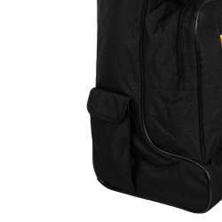 Tas voor laarzen en helm met twee ritssluitingen Equestro Zwart