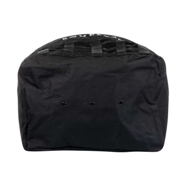 Hooinet met geborduurd Equestro-logo Zwart