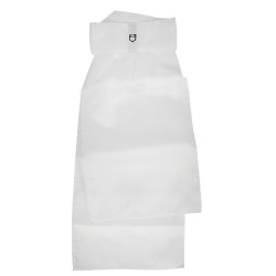 Wedstrijdplastron met geborduurd Equestro-logo Wit