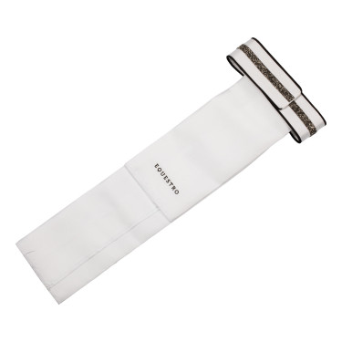 Dressuurplastron Impero Equestro Wit / zwart